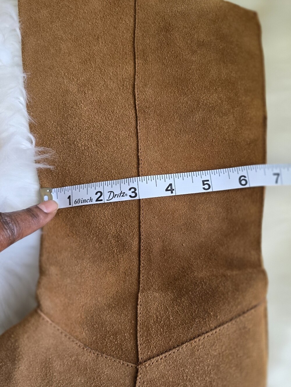 Neutral Zone Classic Tan Suede Leather Knee-High Boots Size 8 - Picture 12 of 16